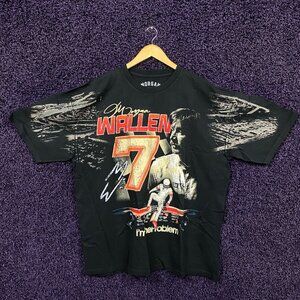 Morgan Wallen I'm The Problem Double Sided Racing T-Shirt Size 2XL